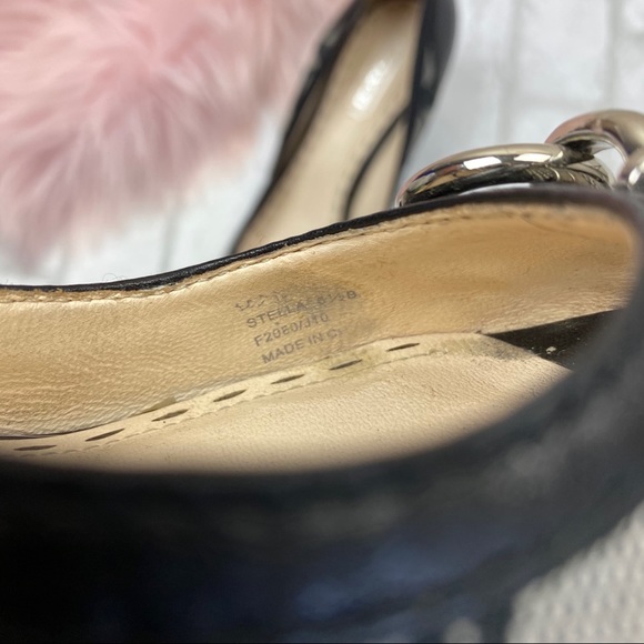Coach Wedge Black Heels 6/6.5 - Picture 8 of 8